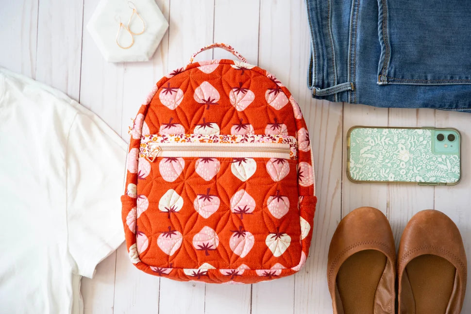 The Violet Backpack Paper Pattern by Knot + Thread
