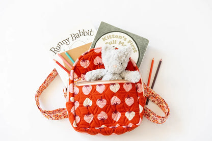 The Violet Backpack Paper Pattern by Knot + Thread