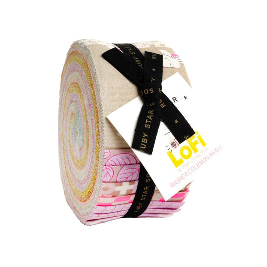 Ruby Star Society Lofi Linen Jelly Roll Precuts ~ 2.5" x 44" Strips