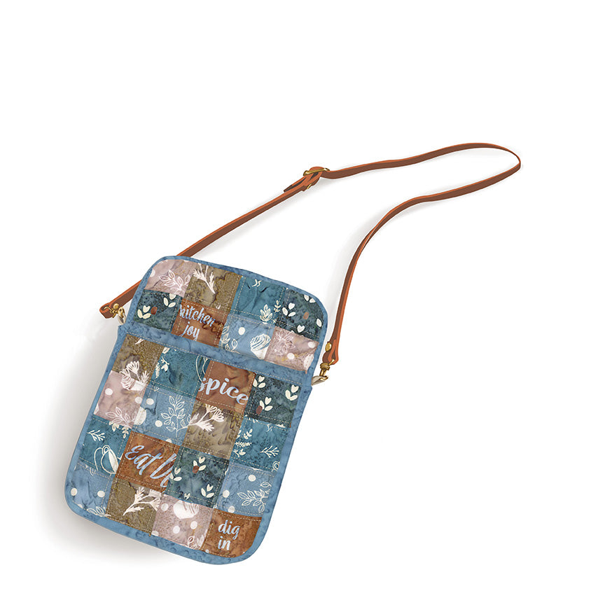 Minki Kim Sun Patch Crossbody Bag Full Color Paper Pattern