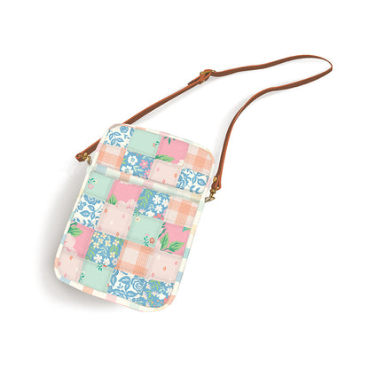 Minki Kim Sun Patch Crossbody Bag Full Color Paper Pattern