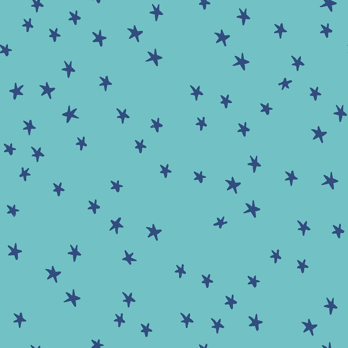 Starry in Turquoise  - by Ruby Star Society