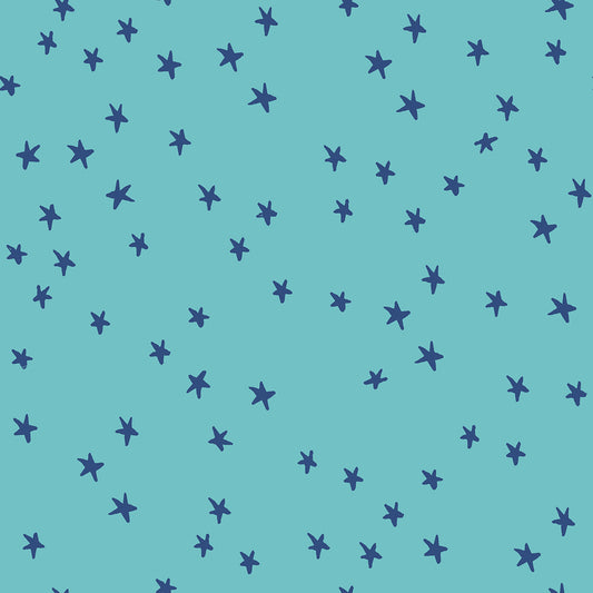 Starry in Turquoise  - by Ruby Star Society
