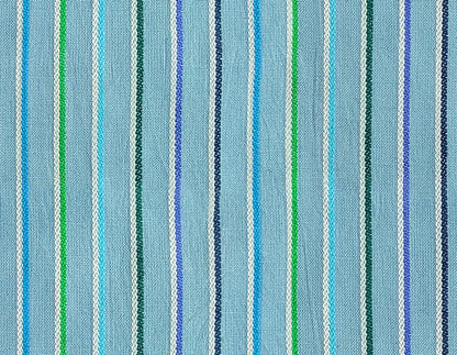 Ruby Star Society Warp and Weft Mystic Fable - Sketch Stripe Twist Weave in Soft Blue Woven Cotton