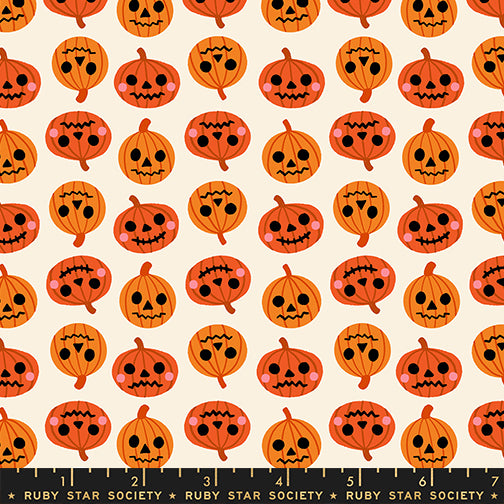 Pumpkin Party in Orange - Freaky Familiars by Ruby Star Society