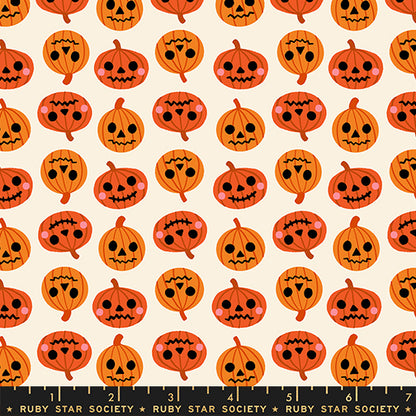 Pumpkin Party in Orange - Freaky Familiars by Ruby Star Society