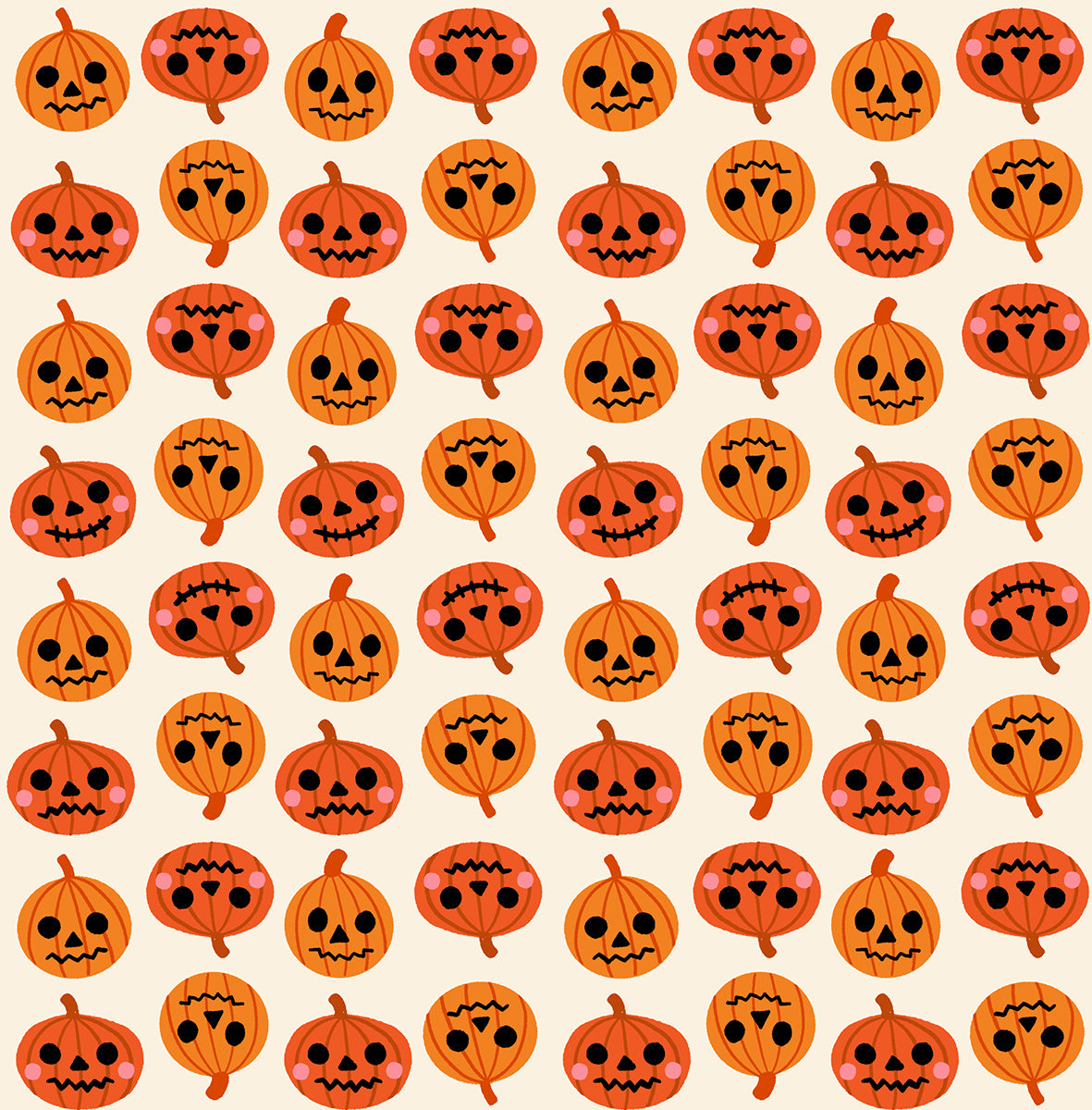 Pumpkin Party in Orange - Freaky Familiars by Ruby Star Society