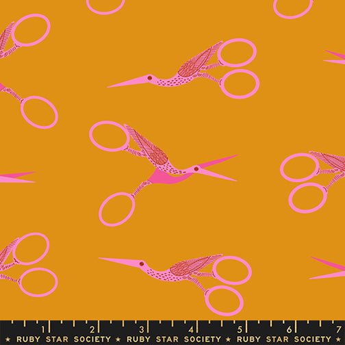 Stork Scissors in Honey - 1 800 Notion by Ruby Star Society