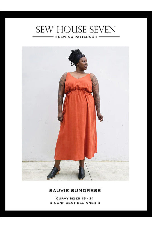 Sauvie Sundress Pattern - by Sew House Seven (Curvy)
