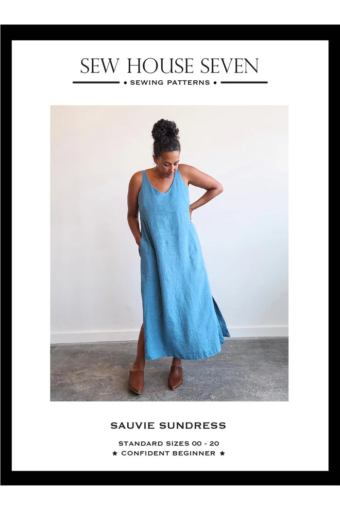 Sauvie Sundress Pattern - by Sew House Seven (Standard)