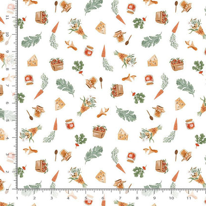 Farmers Produce in White from the Country Mouse Collection by Rae Ritchie for Dear Stella
