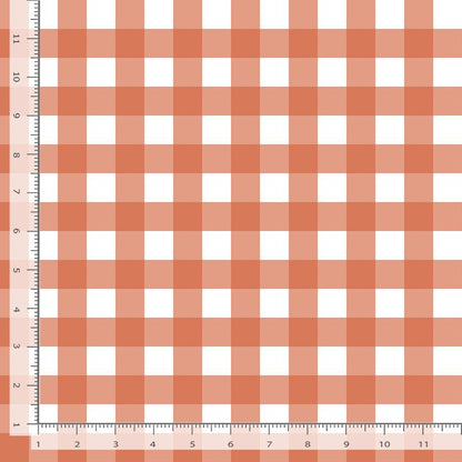 Rural Plaid in Ember from the Country Mouse Collection by Rae Ritchie for Dear Stella