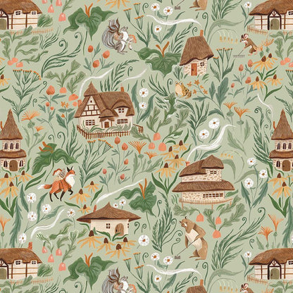 Homeland in Peapod from the Country Mouse Collection by Rae Ritchie for Dear Stella