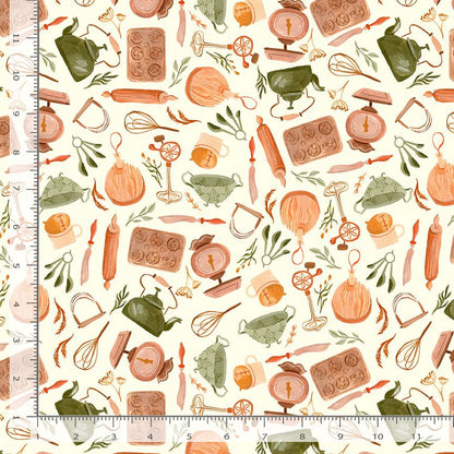 Baking Supplies in Cream Bramble Bakery by Rae Ritchie for Dear Stella