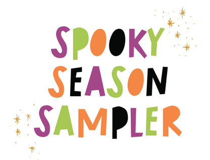 Spooky Season Sampler 2026 Quilt Kit: Bold & Bright