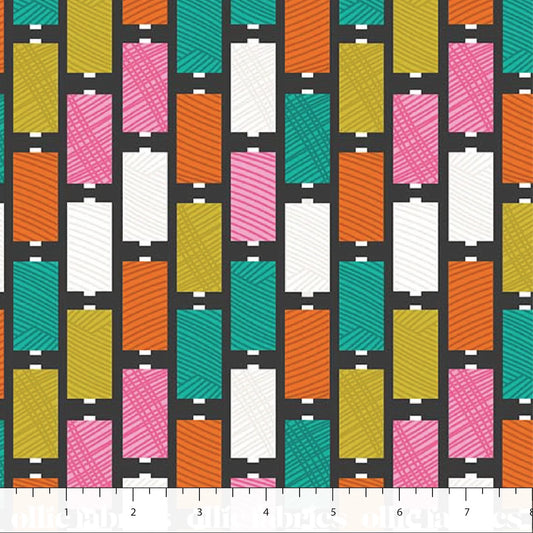 Bits & Bobs by Sarah Hearts: Spools in Black