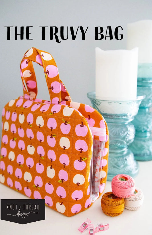 The Truvy Bag Makeup Crafting Kit Paper Pattern - Knot + Thread Design
