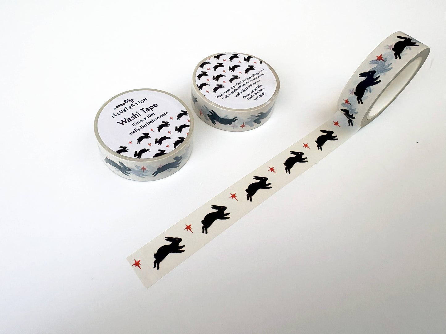 Leaping Bunny Decorative Washi Tape 