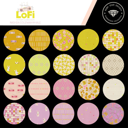 Ruby Star Society Lofi Linens Mini Charm Pack (2.5" squares)