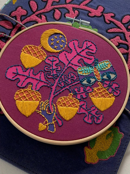 Acorns Embroidery Kit