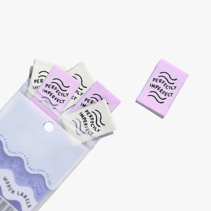 Perfectly Imperfect Woven Labels by KATM