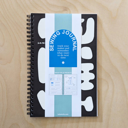 Black & White Sewing Journal
