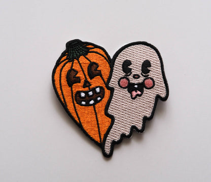 Spooky Pals Halloween Embroidered Iron On Patch