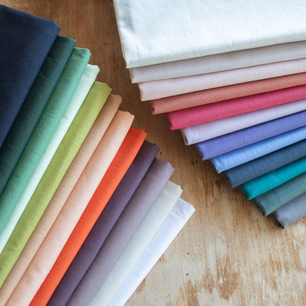 Adventure Solid Poplin Fat Quarter Bundle, 12 Total