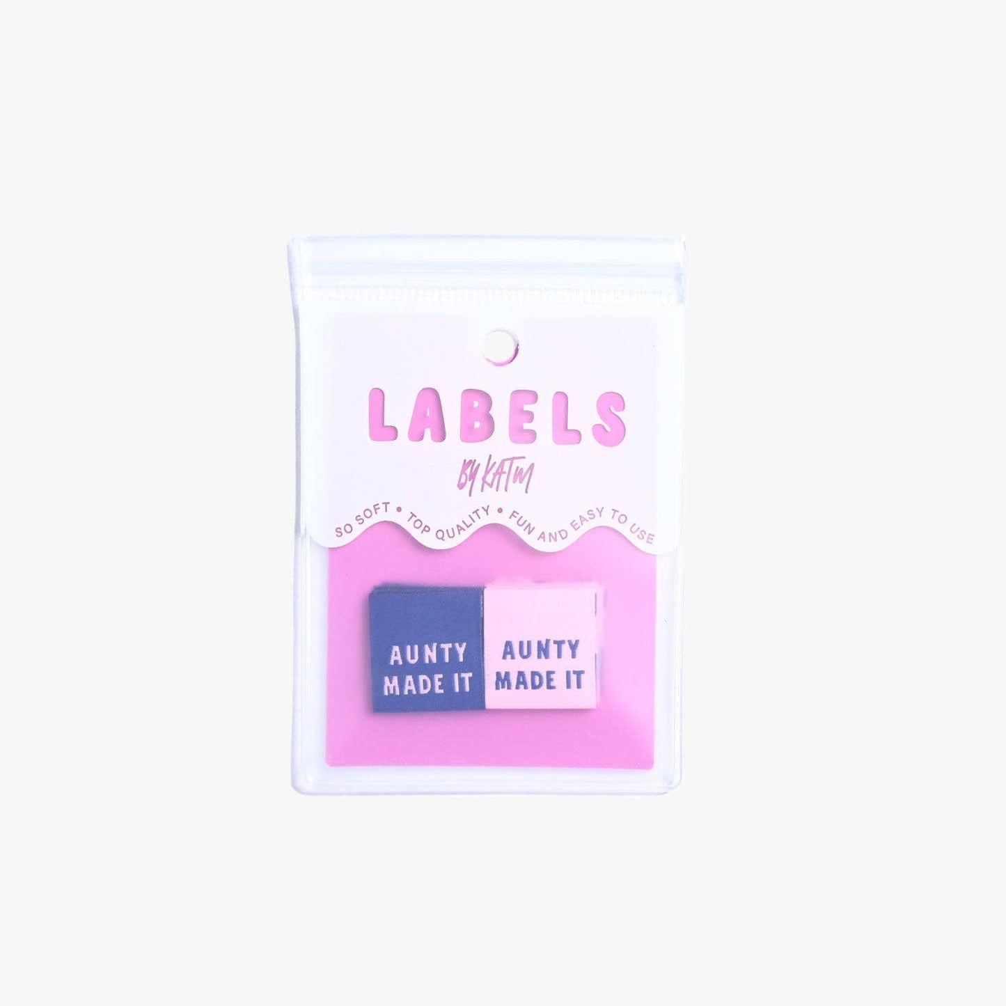 Aunty Made It Woven Labels - Pack of 6 Labels by KATM