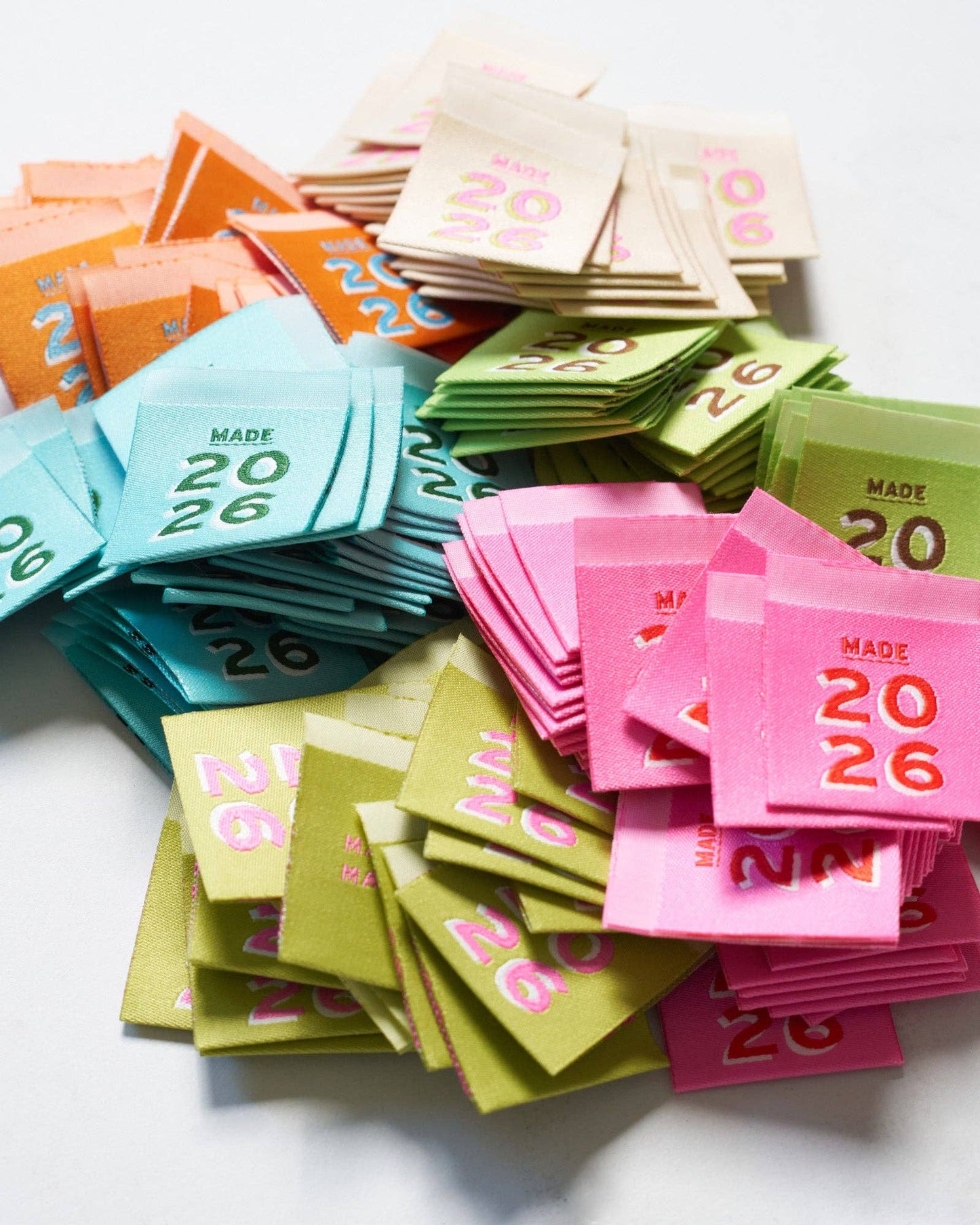 Made in 2026 Square Garment Labels by Matchy Matchy