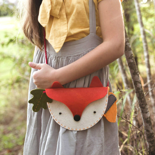 Woodlands Fox: My Felt Bag Set - Sewing for Kids