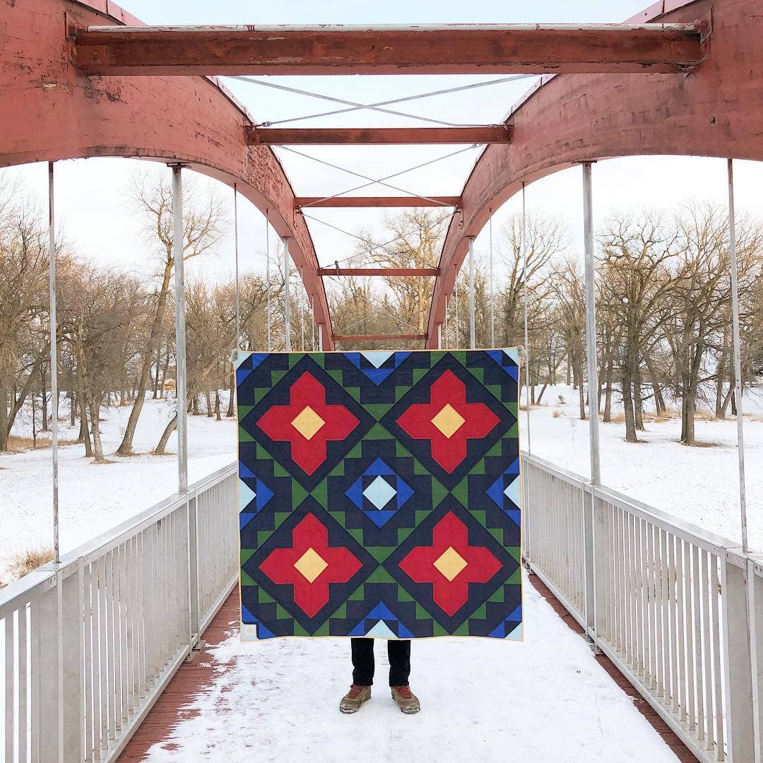 Spruce Woods Quilt Pattern - Paper Pattern