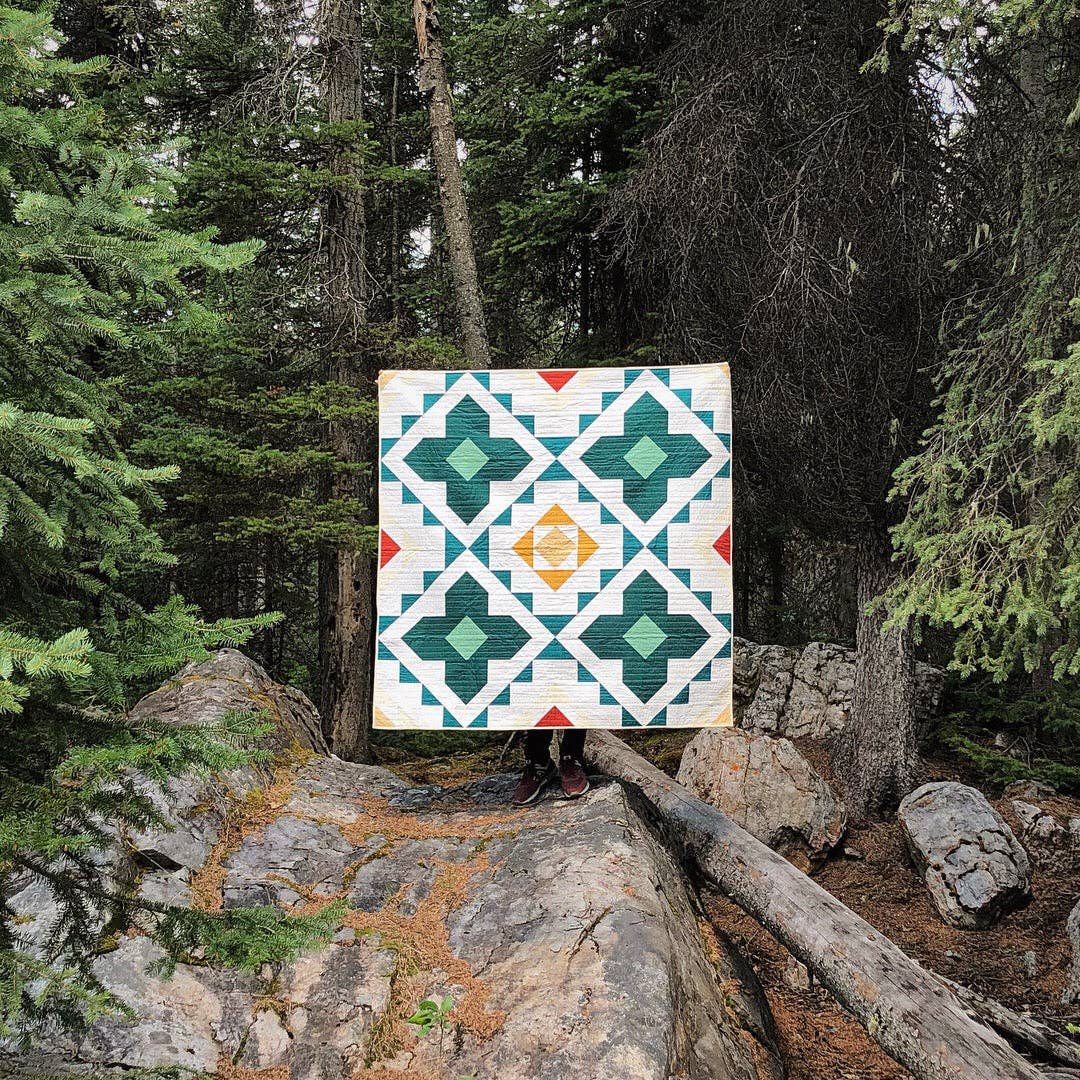 Spruce Woods Quilt Pattern - Paper Pattern