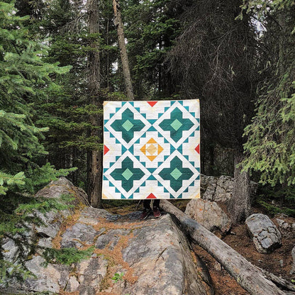 Spruce Woods Quilt Pattern - Paper Pattern