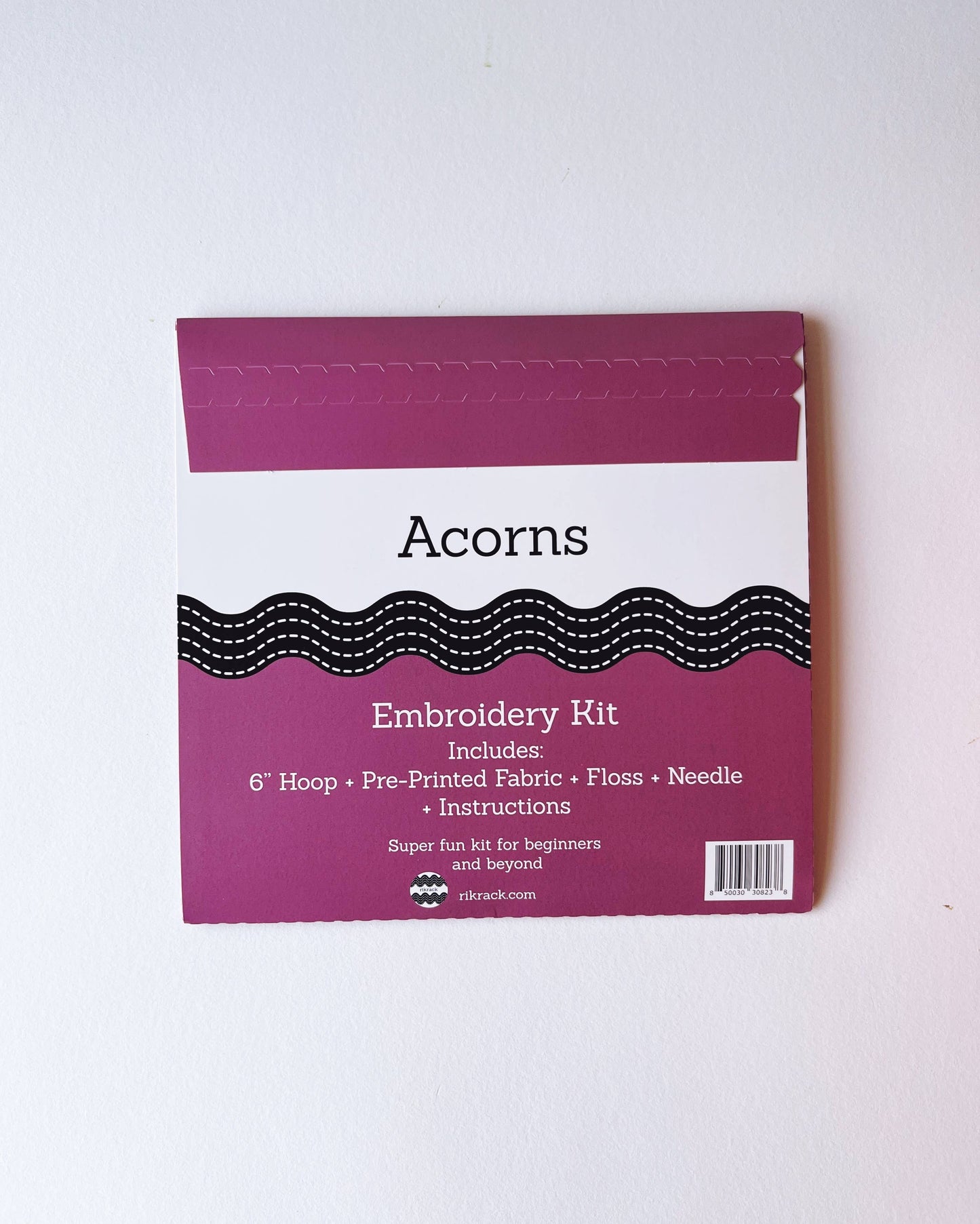 Acorns Embroidery Kit