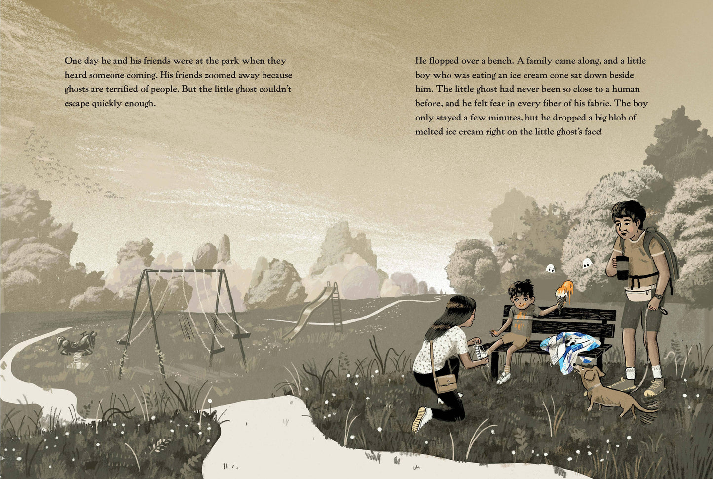 The Little Ghost Who Was a Quilt - Picture Book (Gift Edition)