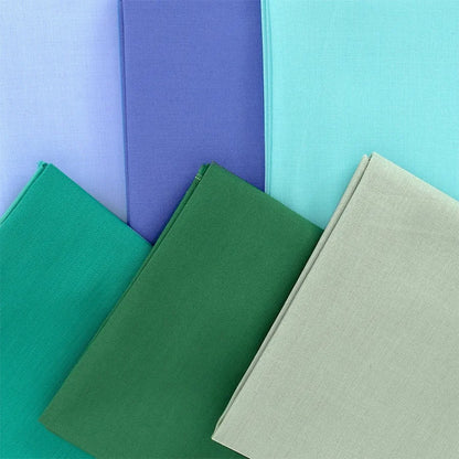 Happy Place Solids #4 Fat Quarter Bundle of 12 by Anna Maria Textiles
