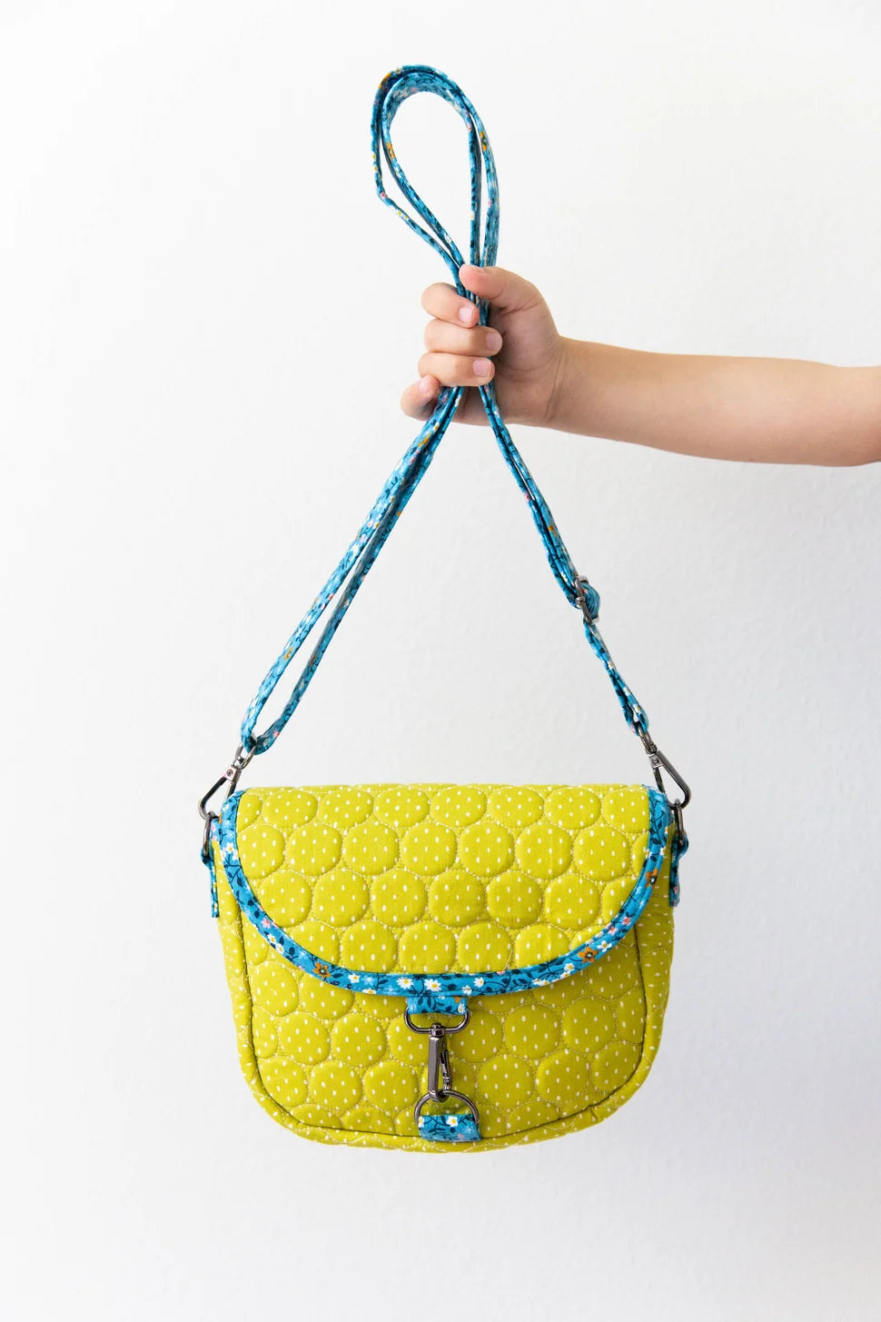 Auntie Grace Bag Crossbody Purse Paper Pattern by Knot + Thread
