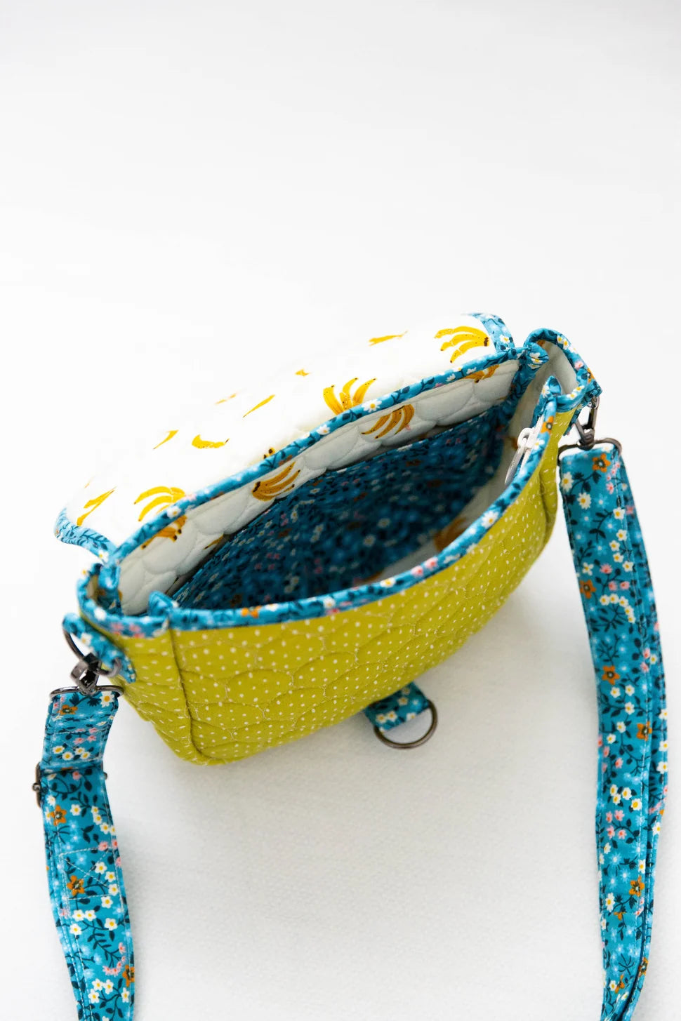 Auntie Grace Bag Crossbody Purse Paper Pattern by Knot + Thread