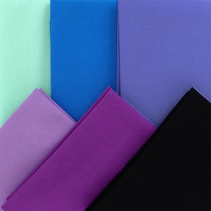 Happy Place Solids #3 Fat Quarter Bundle of 12 by Anna Maria Textiles