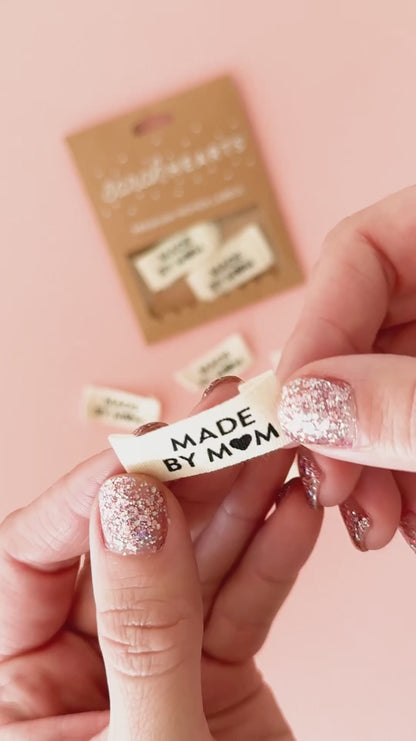 Made by Mom Organic Cotton Sewing Labels